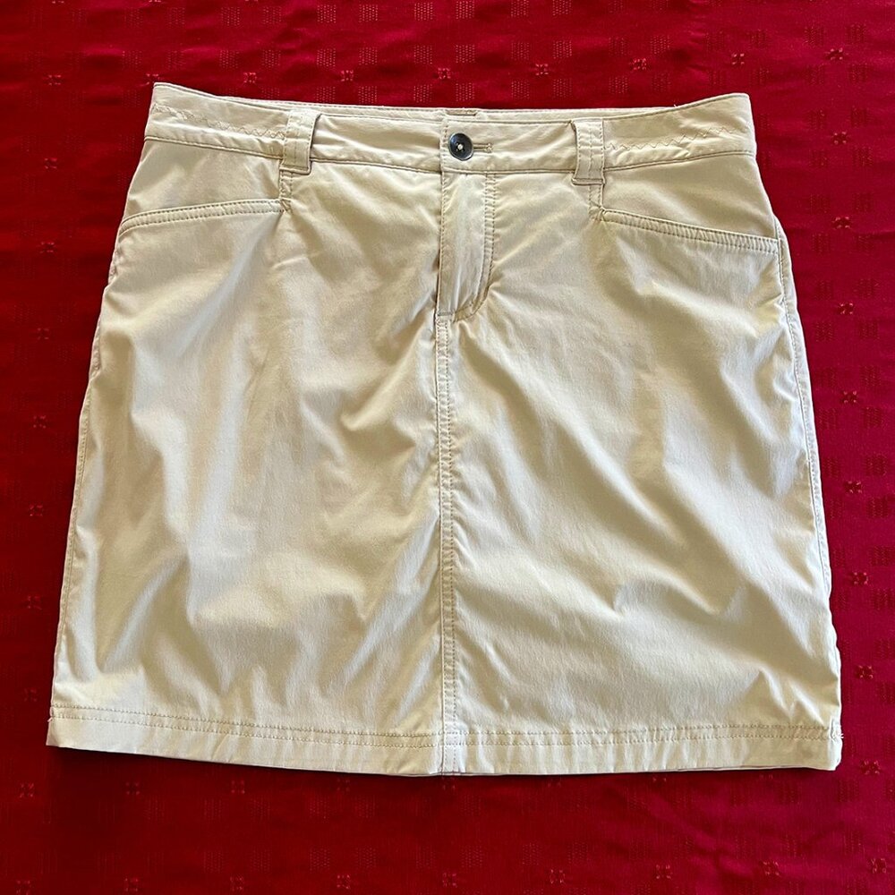 Eddie Bauer Womens Adventure Ascent Skort, Size 4, Stretch A-Line Active Fabric
